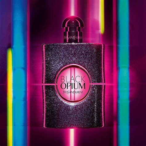 ysl neon jacket|black opium perfume neon.